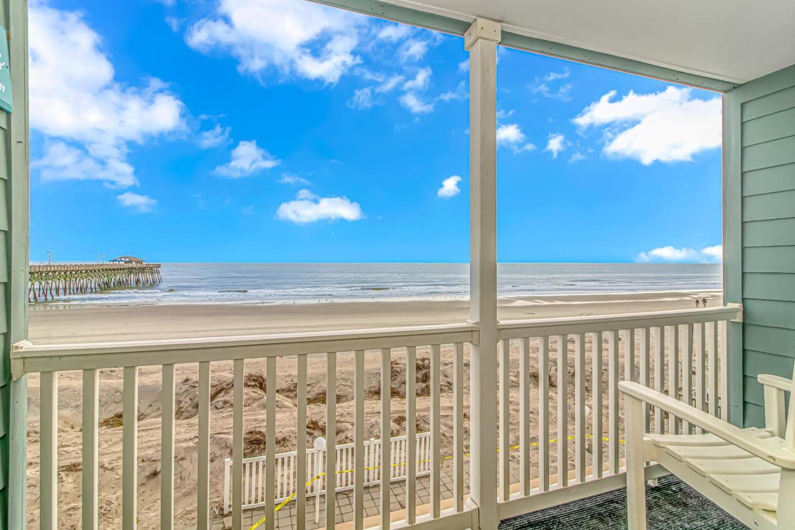Exceptional Ocean-Pier-Pool Front 1 Bedroom Condo Garden City Buitenkant foto